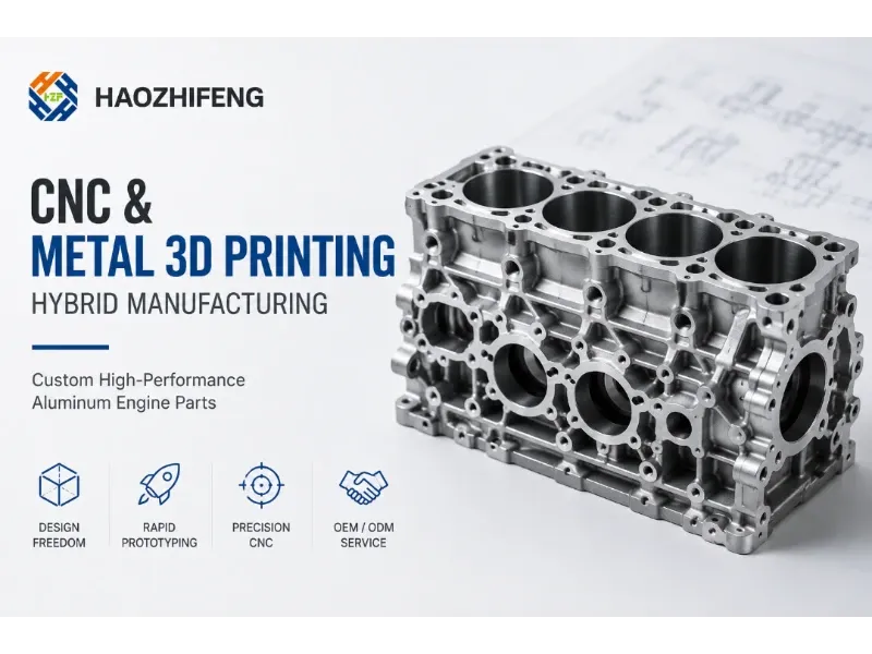 Por que a combinação de impressão CNC e metal é popular na fabricação de motores de alumínio?
