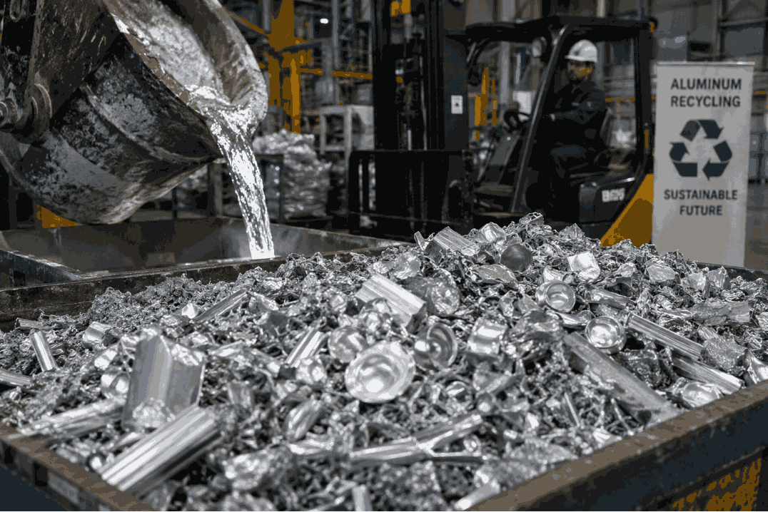 Como a reciclagem do alumínio está mudando o futuro da fundição?